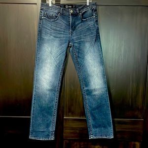 Mens Seeded & Sewn Jordan Reg Straight size 34x34 jeans (Scheels Jeans)